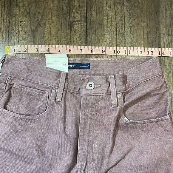 Levi’s Made In Crafted Barrel Crop Jeans Size 25 - Picture 7 of 11